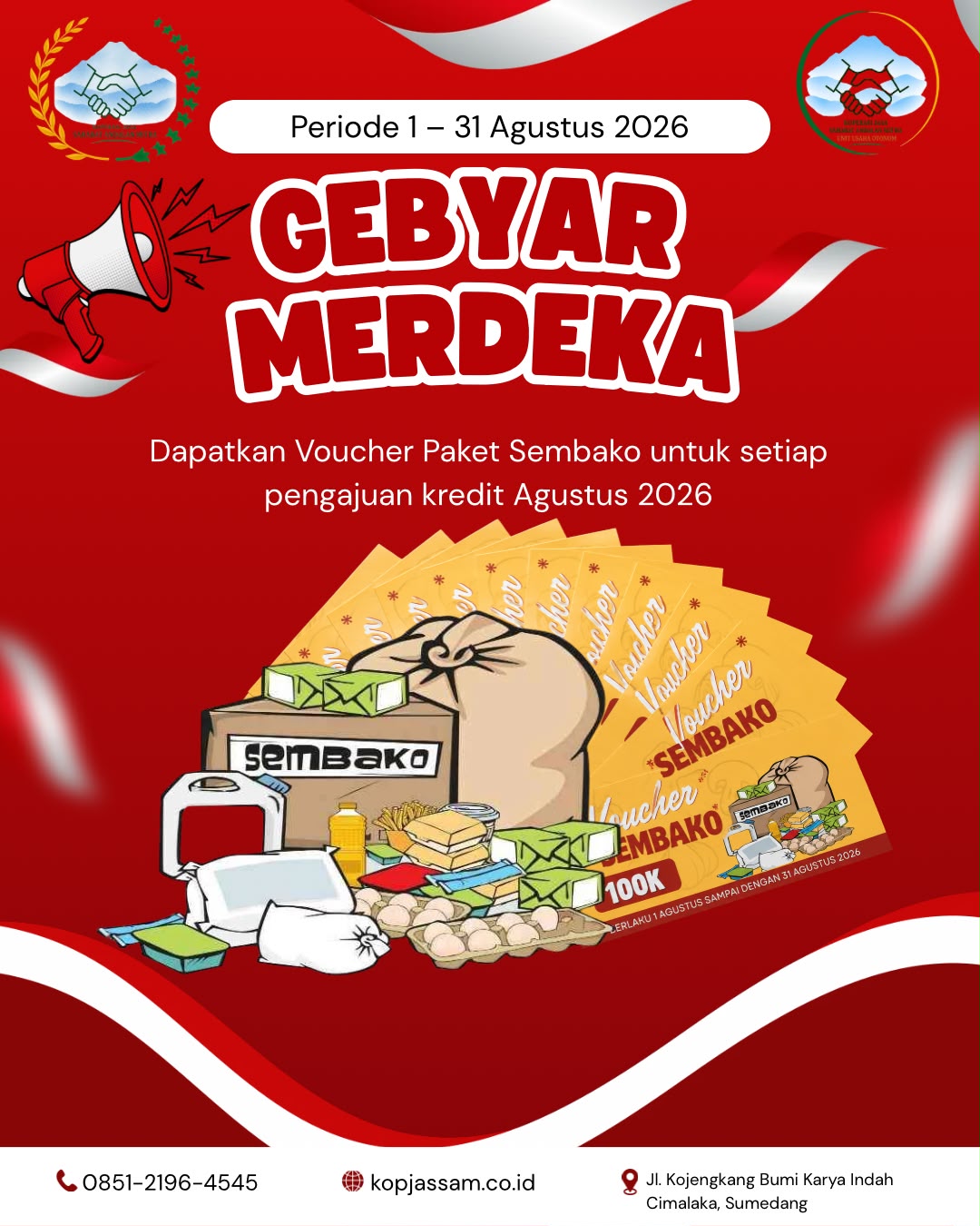 PROMO GEBYAR KEMERDEKAAN!!!